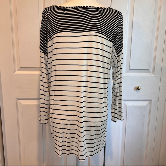 ๐ Westport Black and White Long Sleeve Top / Blouse - XL - Picture 4 of 8